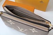 Louis Vuitton Double Zip Pochette Monogram 001 - 5
