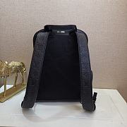 LV NBA Black Monogram Leather Backpack M57972 - 5