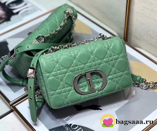 Bagsaaa Dior Caro Green - 20cm - 1
