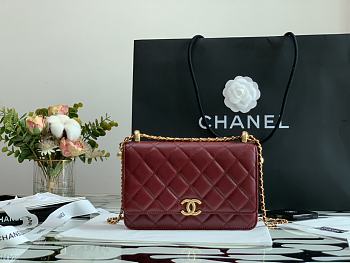 Chanel Calfskin Wallet On Chain Woc Bag 004