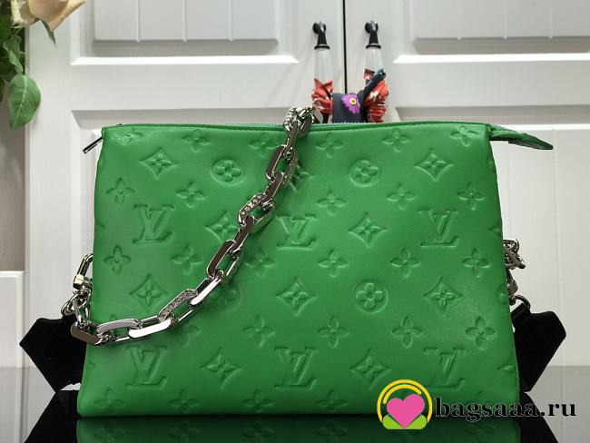 LV COUSSIN PM M57790 GREEN - 1