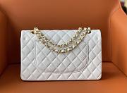 Chanel Flap bag 25cm lambskin White - 4