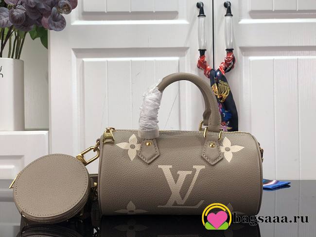 LV Papillon BB Bicolour Monogram Empreinte Leather M46031 - 1