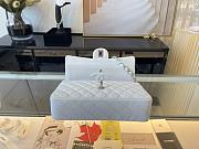 Chanel Flap Bag Caviar in White 25cm with - 3