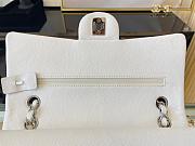 Chanel Flap Bag Caviar in White 25cm with - 5