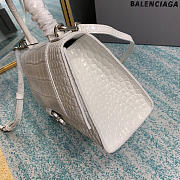 Balenciaga Hourglass Bag 24cm White - 4