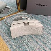 Balenciaga Hourglass Bag 24cm White - 6