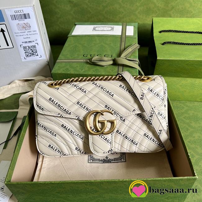 Gucci X Balenciaga Marmont bag 26cm - 1