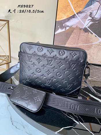 Louis Vuitton Duo Messenger Monogram Shadow Bag
