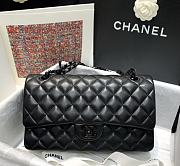 Chanel Flap bag 25cm black hardware  - 1
