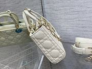 Dior Lady D-Joy Bag White 26cm - 2