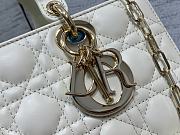 Dior Lady D-Joy Bag White 26cm - 4