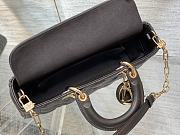Dior Lady D-Joy Bag Black 26cm - 5