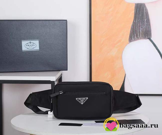 Prada Re-Nylon and Saffiano leather belt bag - 1