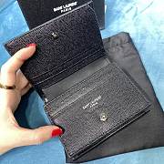 YSL Wallet Black - 5