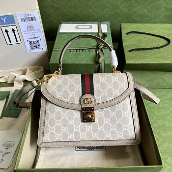 Gucci Ophidia small GG top handle bag 651055