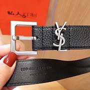 YSL belt black 3cm  - 3