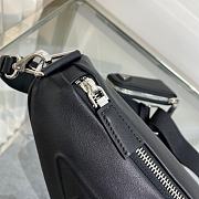 Prada Triangle leather shoulder bag black - 3