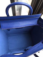 Celine Micro Luggage Calfskin Handbag - 4
