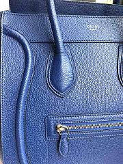 Celine Micro Luggage Calfskin Handbag - 2
