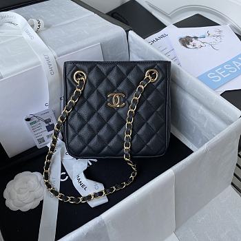 Chanel Shoulder bag black AS3716