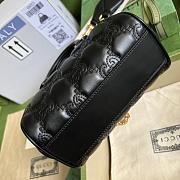 Gucci matelasse leather top handle bag - 5