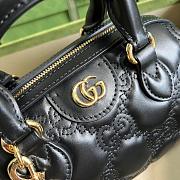 Gucci matelasse leather top handle bag - 2
