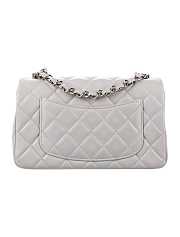 Chanel Flap Bag Mini 20cm white - 3