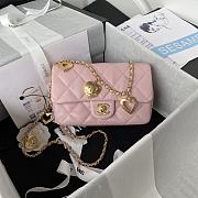 Chanel Flap Bag Pink AS3457 - 1
