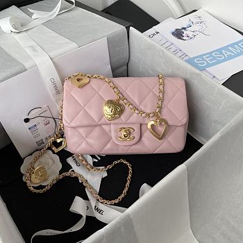 Chanel Flap Bag Pink AS3457