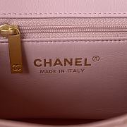 Chanel Flap Bag Pink AS3457 - 4