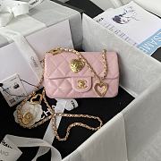 Chanel Flap Bag Pink AS3456 - 1