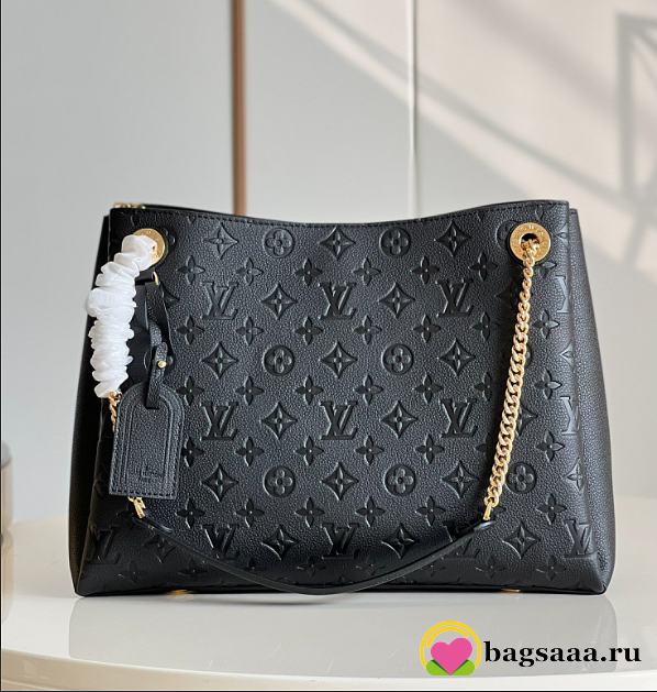 Louis Vuitton Monogram Empreinte Leather Handbags M43758 Black - 1