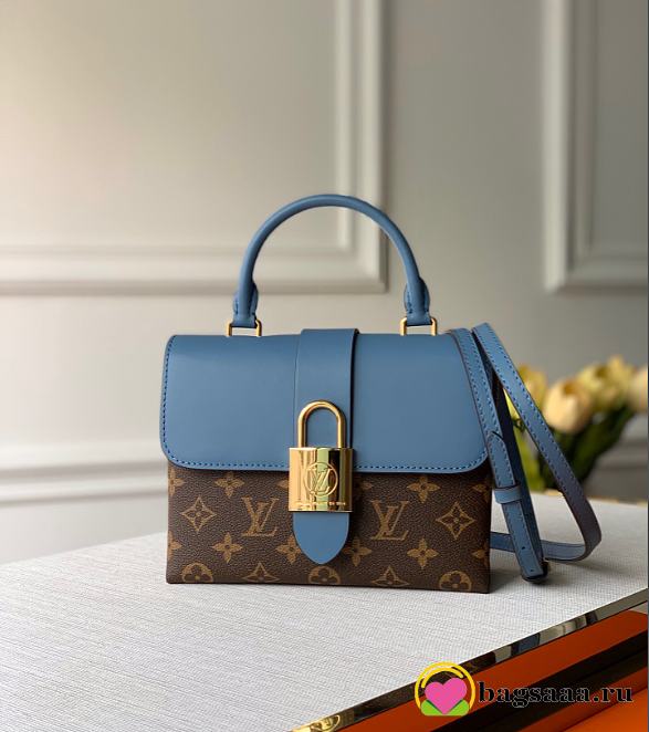 Louis Vuitton Locky BB Handbag in Blue - 1