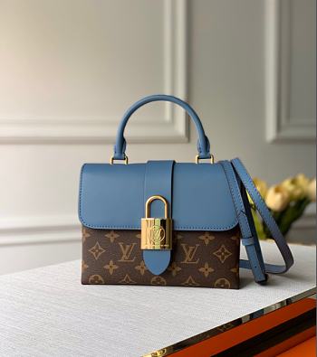 Louis Vuitton Locky BB Handbag in Blue