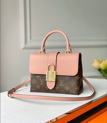 Louis Vuitton Locky BB Hnadbag in Pink