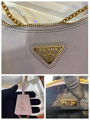 Prada Re-Edition 2005 Saffiano Leather Bag 1BH204 White - 5