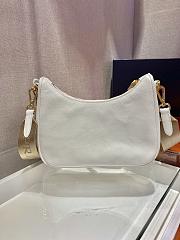 Prada Re-Edition 2005 Saffiano Leather Bag 1BH204 White - 6