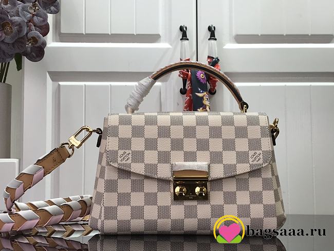 Louis Vuitton Croisette Damier Handbag N50053 - 1