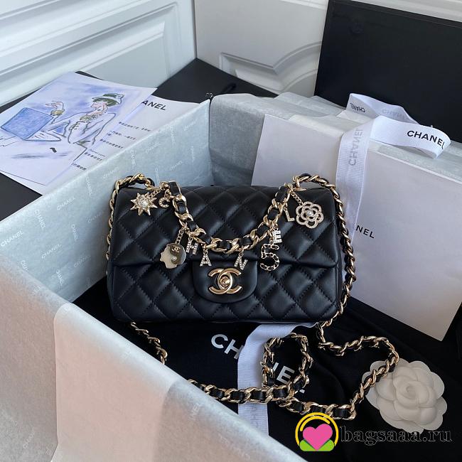 Chanel Flap Lambskin Bag 20CM  - 1