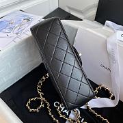 Chanel Flap Lambskin Bag 20CM  - 2