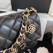 Chanel Flap Lambskin Bag 20CM  - 4