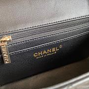 Chanel Flap Lambskin Bag 20CM  - 5