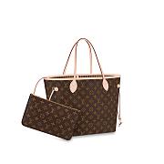 LV Neverfull MM Monogram with apricot M40995 - 1