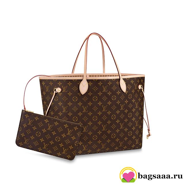 Louis Vuitton Neverfull GM M40995 Monogram with apricot - 1