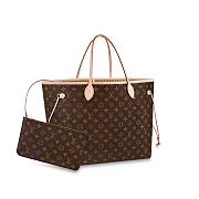 Louis Vuitton Neverfull GM M40995 Monogram with apricot - 1