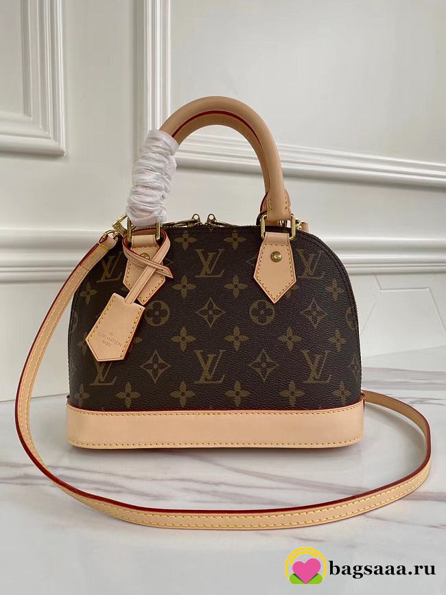 Louis Vuitton Small Shell Bag Monogram M53152 - 1