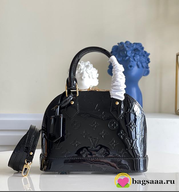 Louis Vuitton Alma BB Black M91585 - 1