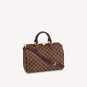 Louis Vuitton Damier Azur Speedy 30cm With Shoulder Strap Bag N41183 - 1