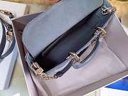 Dior Lady D-Joy Bag Blue 26cm - 3